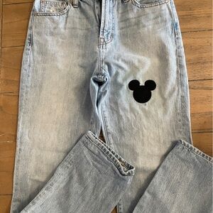 Disney Mickey Mouse Light Wash Jeans